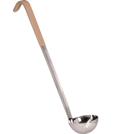 Vollrath Ladle , 3 Oz, S/S, Ivory, 13"Hdl 4980335